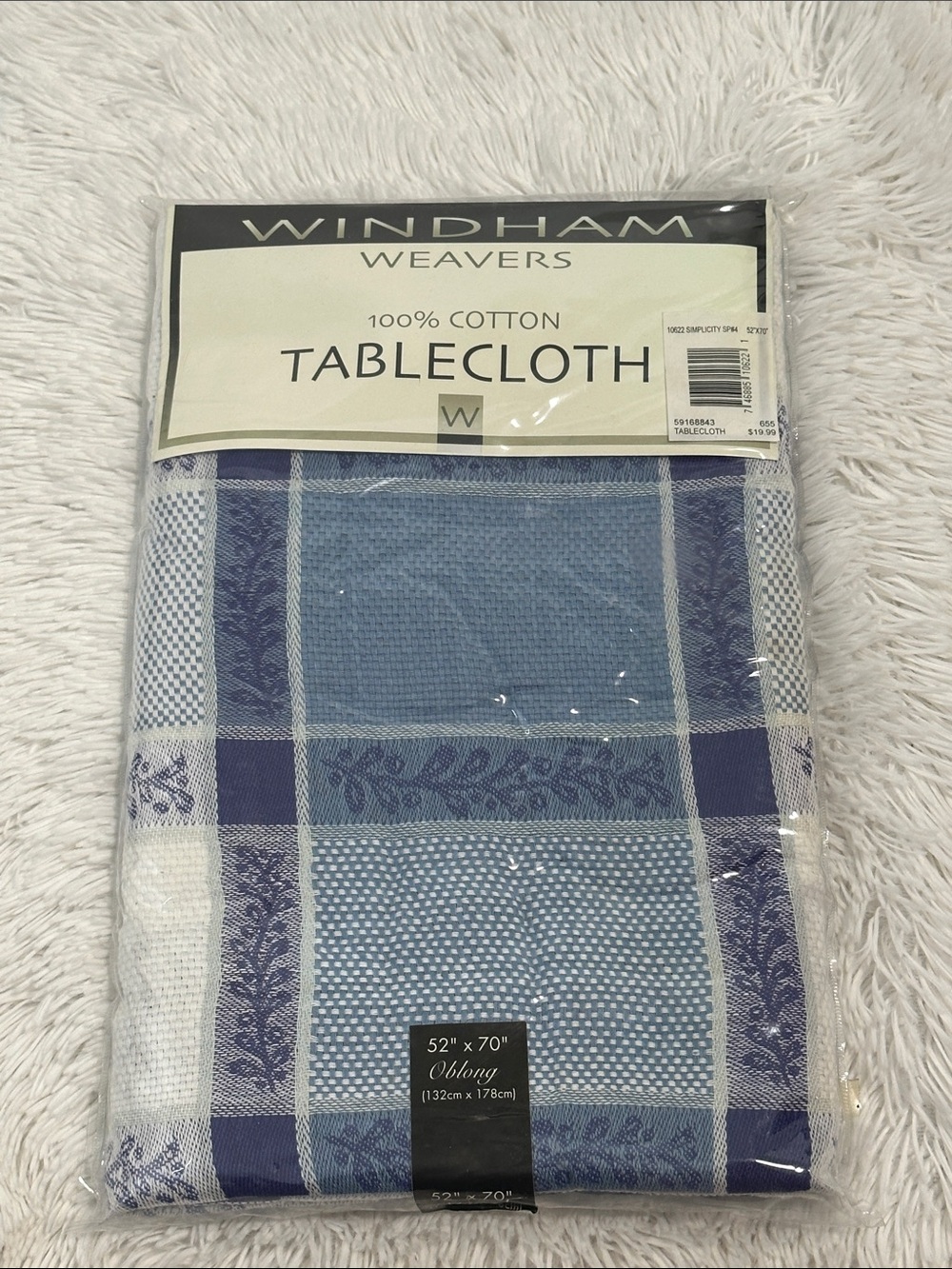 🥕 NWT Windham Table Cloth 52”x70”